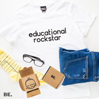 Educational Rockstar Tee & Be. Bangle Bundle
