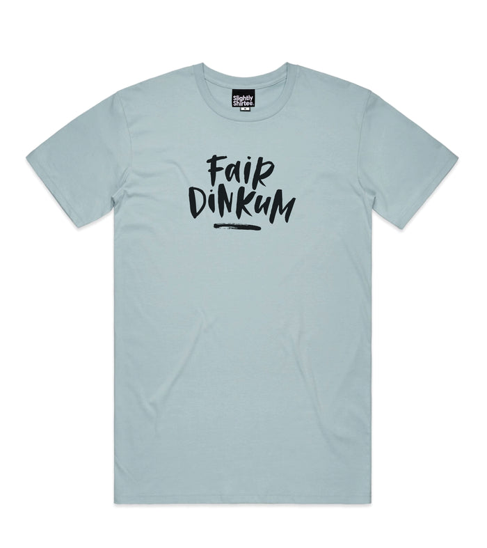 Fair Dinkum tee (Men's) - Pale Blue