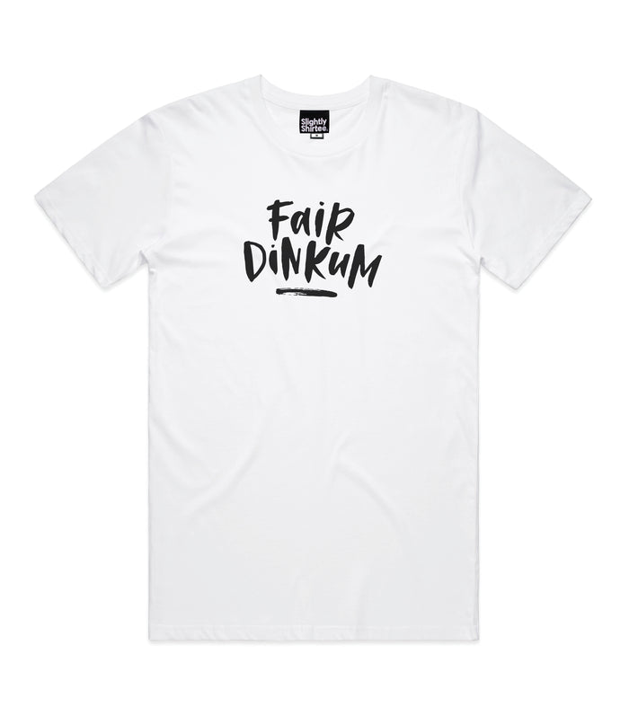 Fair Dinkum tee (Men's) - White