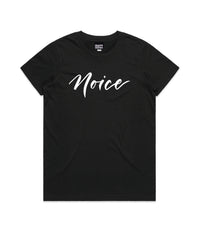 Noice tee (Ladies) - Black
