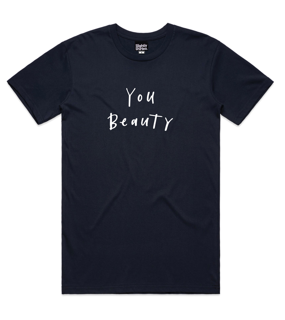 You Beauty tee (Men's) - Indigo
